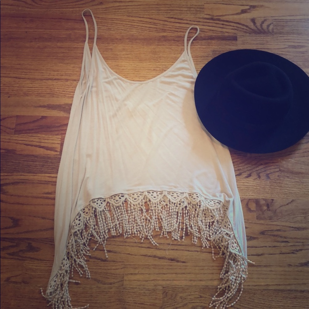 Cute boho style top